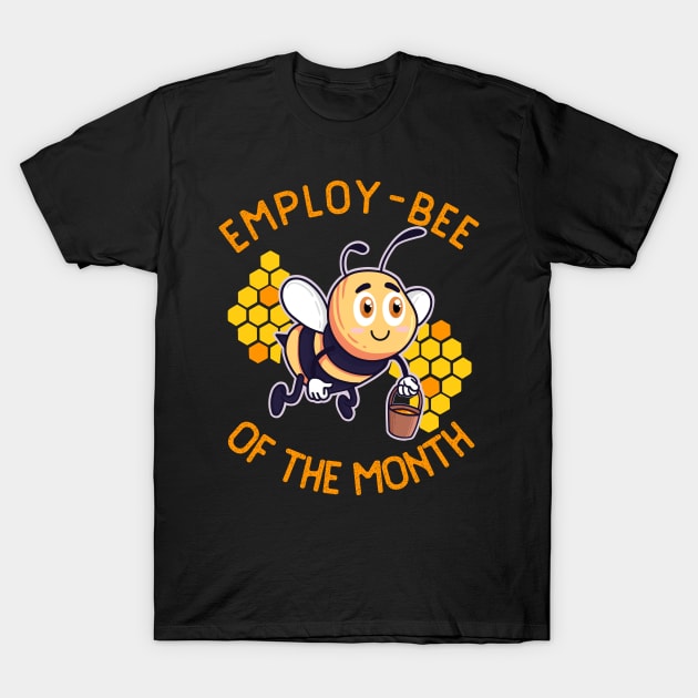 Honey Bee Design for a Beekeeper T-Shirt by MGO Design